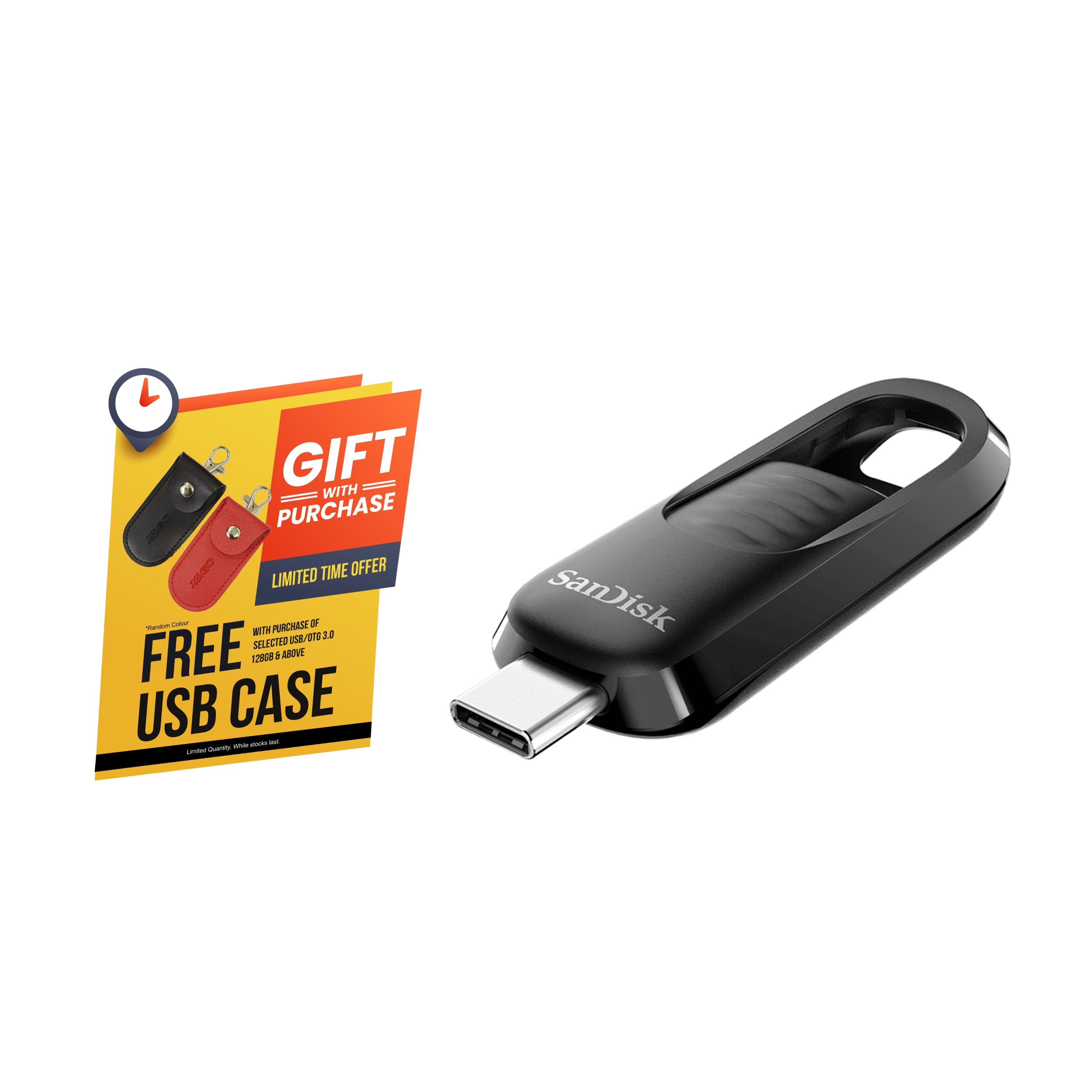 SanDisk Ultra Slider CZ480 USB Type-C Flash Drive-Data Storage-futuromic